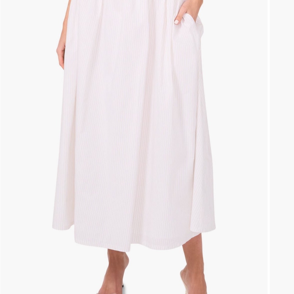 Parker Julianne Pinstripe Maxi Skirt